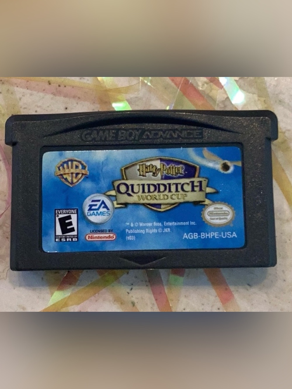 Harry Potter Quidditch World Cup Nintendo Game Boy Advance Game Gameboy GBA